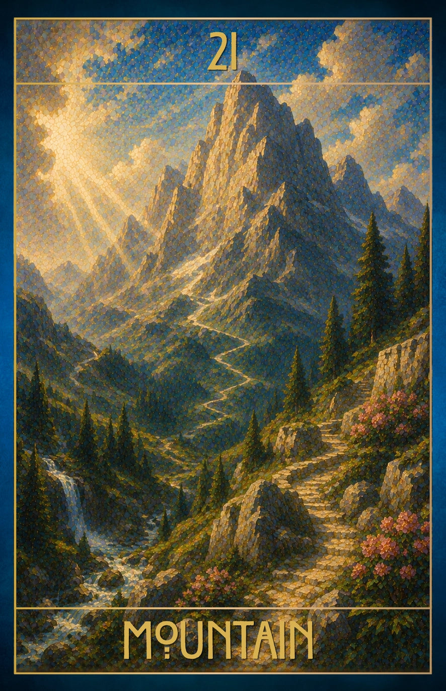 Carte oracolo Lenormand in stile Art Déco – 36 carte con guida tramite QR
