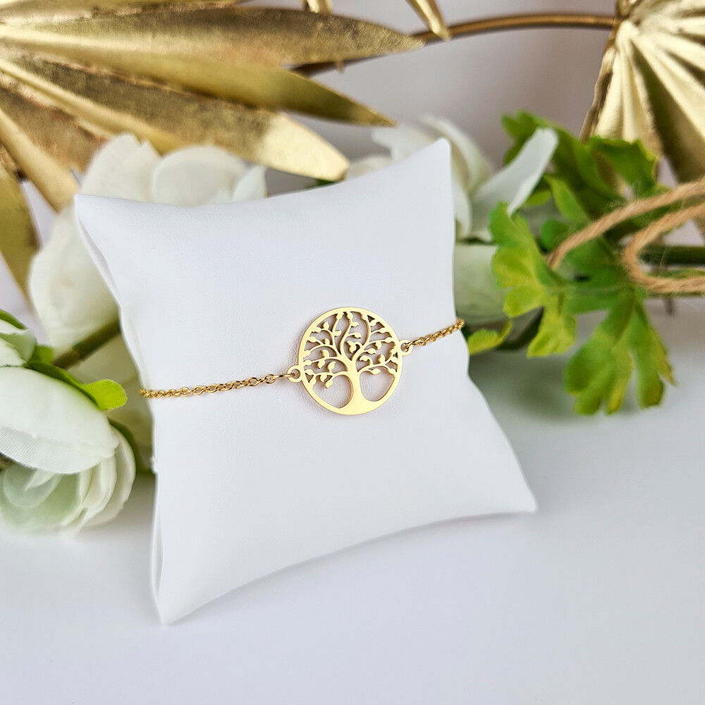 Bracciale Albero della Vita Placcato in Oro 18K