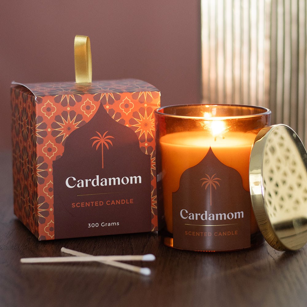 Candela Profumata al Cardamomo delle Mille e una Notte