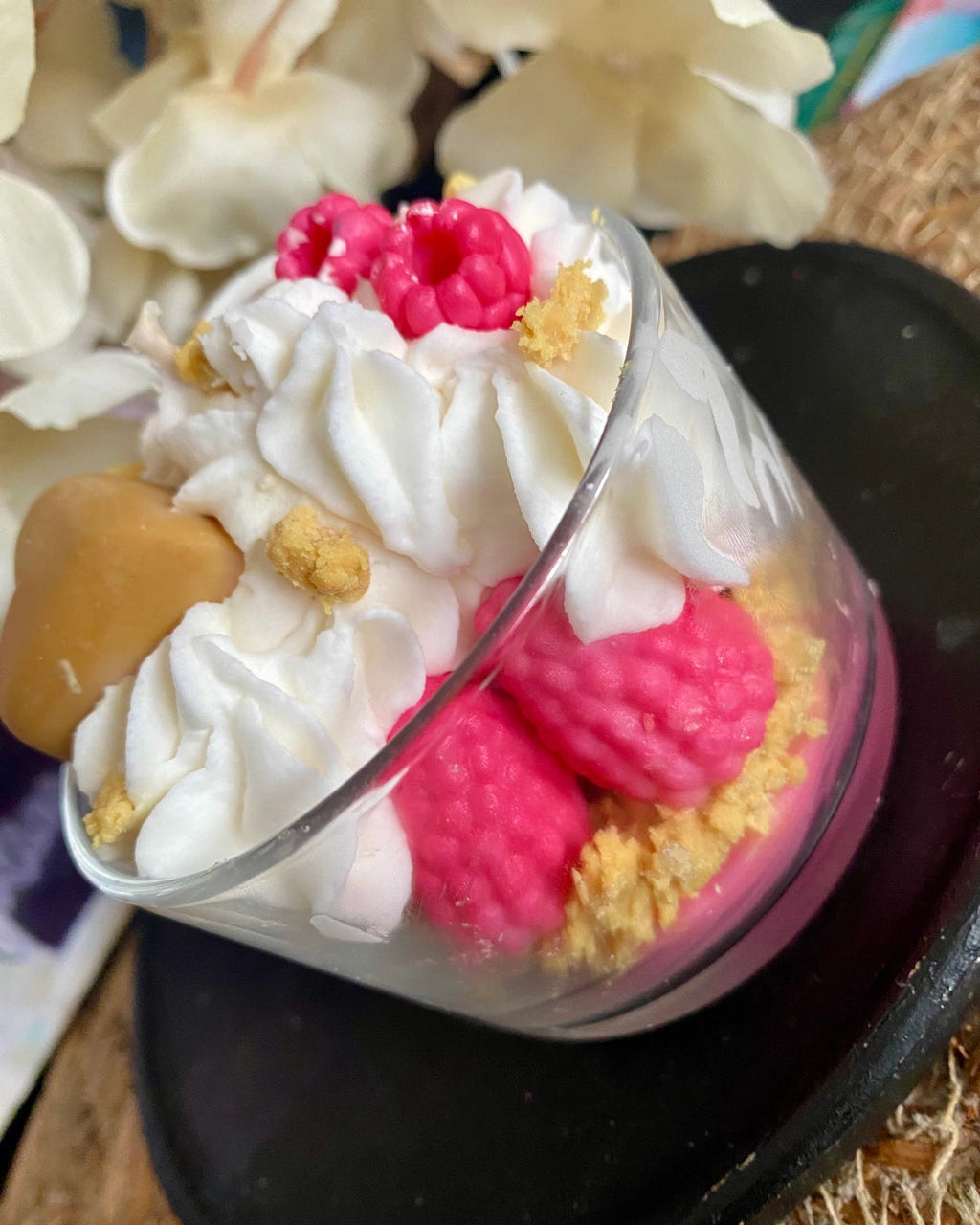Candela gourmet Lampone e Caramello