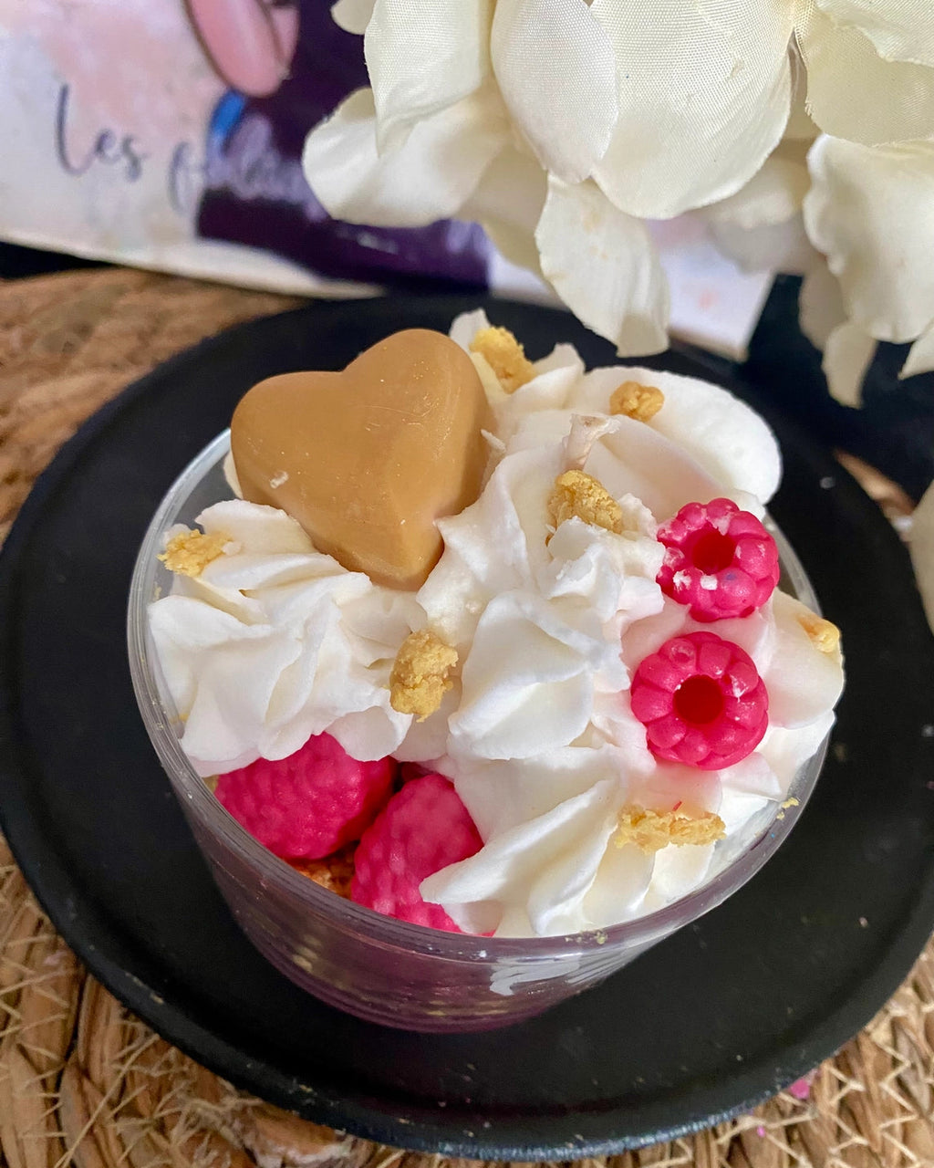 Candela gourmet Lampone e Caramello