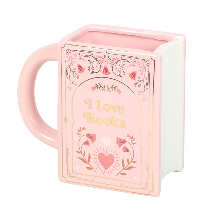 Tazza in ceramica "I love Books"