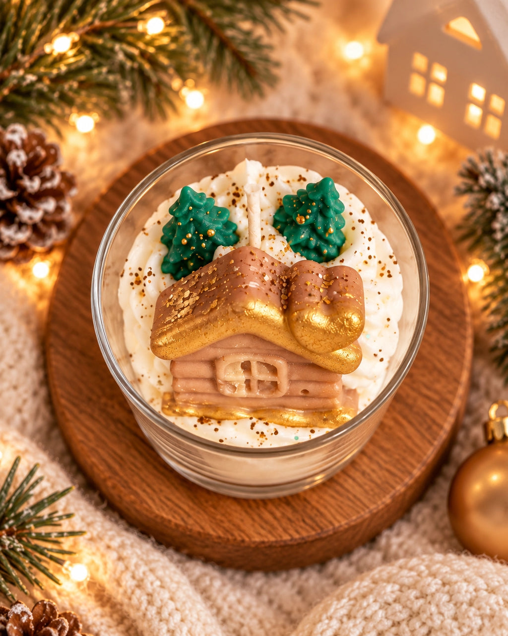 Collezione di Natale 🎄 Candela Golosa Chalet in Lapponia