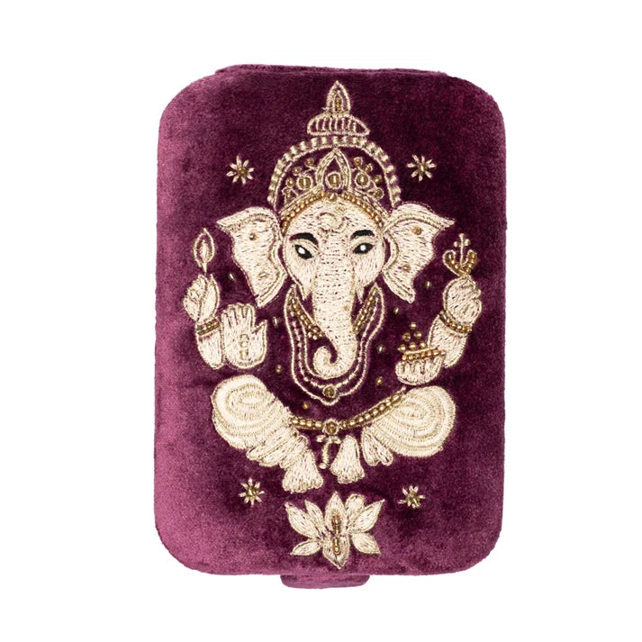 Scrigno in Velluto Ganesha – Custode dei tuoi Strumenti Sacri
