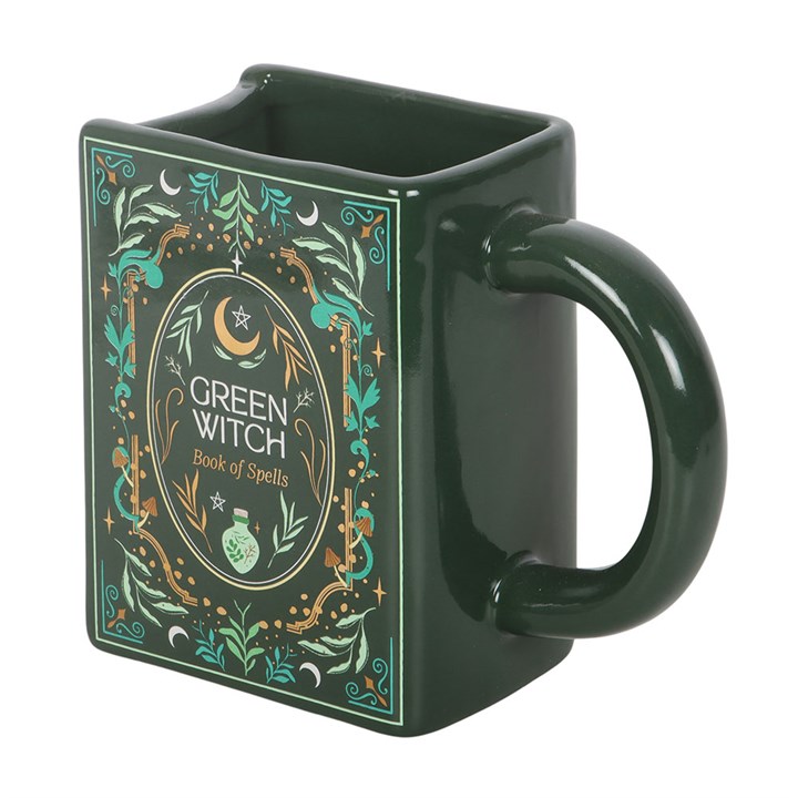 Tazza in ceramica "Green Witch"