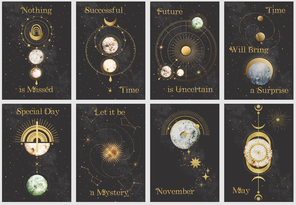 Oracolo del Timing Cosmico – Mazzo divinatorio di 62 carte