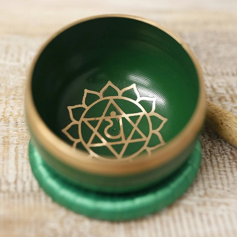 Ciotola tibetana per chakra del cuore- Anahata - formato palmare