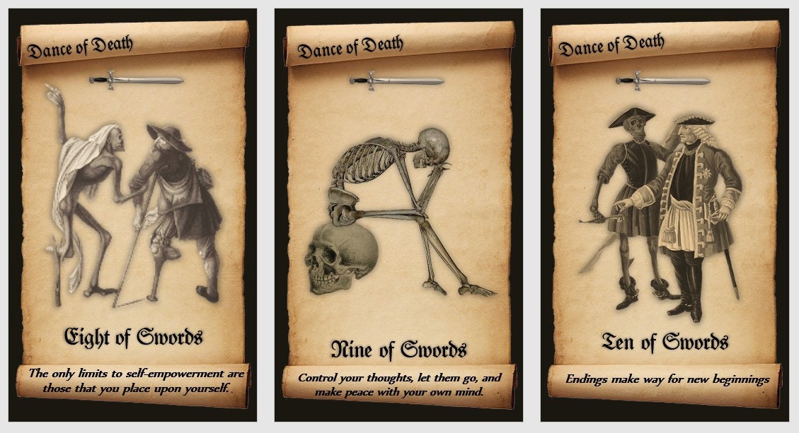 Tarocchi Danza Medievale della Morte