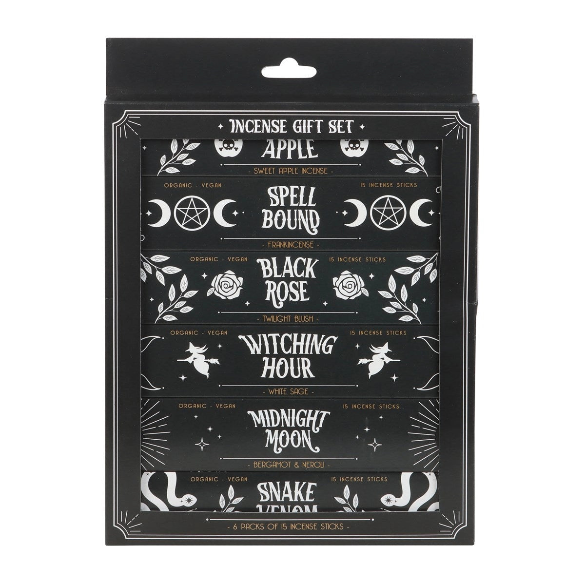 Set di 6 bastoncini di incenso Midnight Ritual