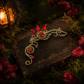 Elegante Ear Cuff Folletto di Fuoco