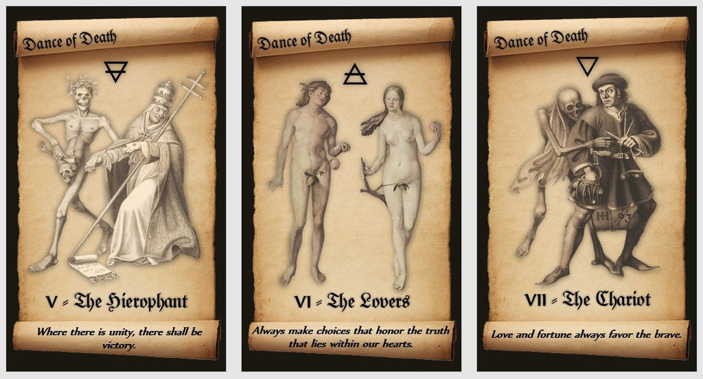 Tarocchi Danza Medievale della Morte