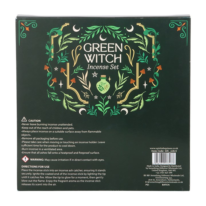 Set regalo Incenso "Strega Verde"