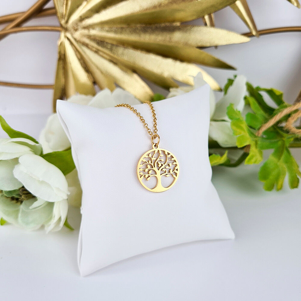 Ciondolo Albero della Vita Placcato Oro 18K