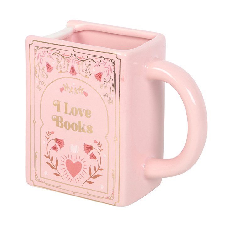 Tazza in ceramica "I love Books"