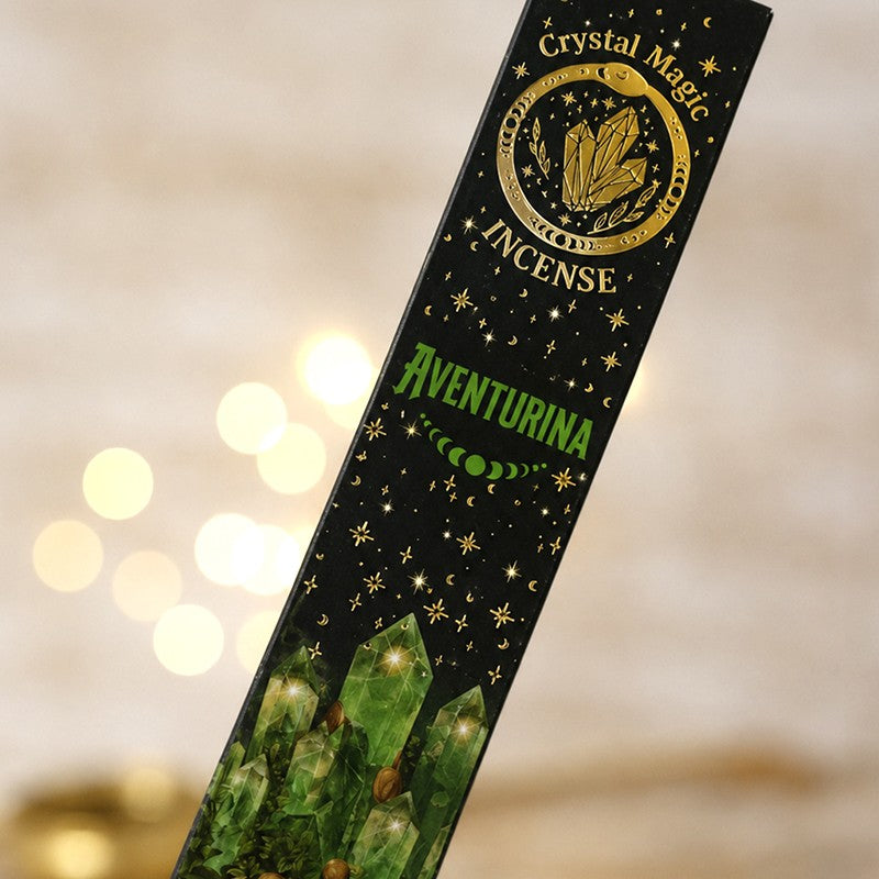 Incenso Crystal Magic Aventurina Verde