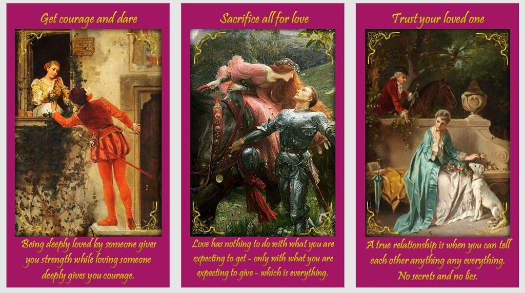 Oracolo "Romance Angels" - Carte oracolo dell'Amore