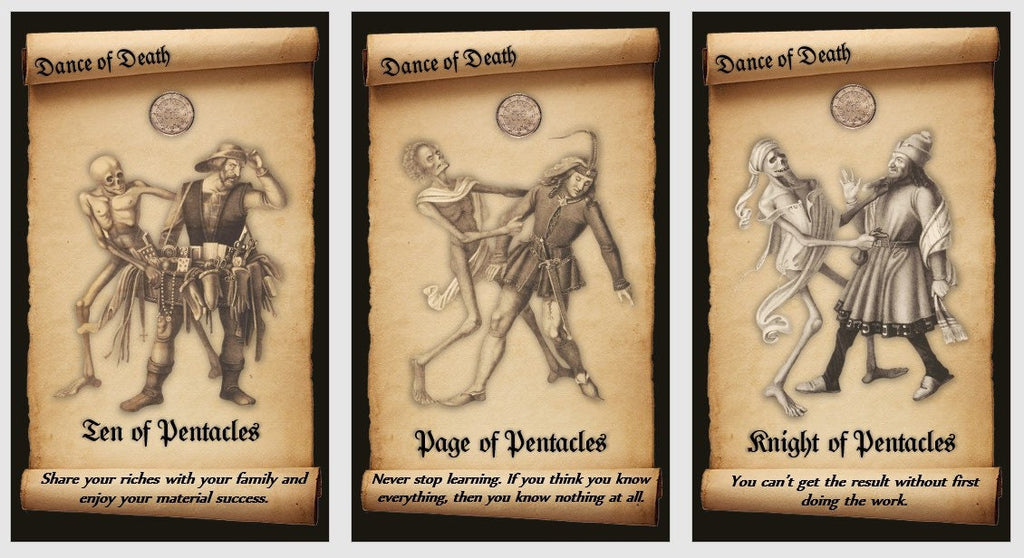 Tarocchi Danza Medievale della Morte