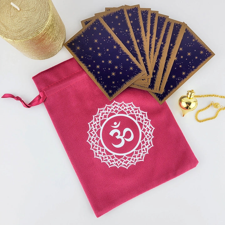 Pochette per Tarocchi e Oracoli Aum