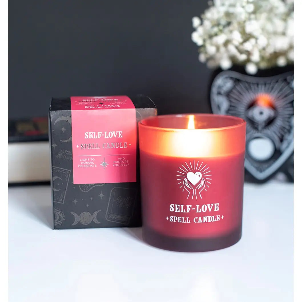 Candela "Amore per se stessi" alla rosa e vaniglia