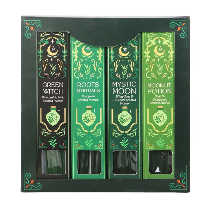 Set regalo Incenso "Strega Verde"