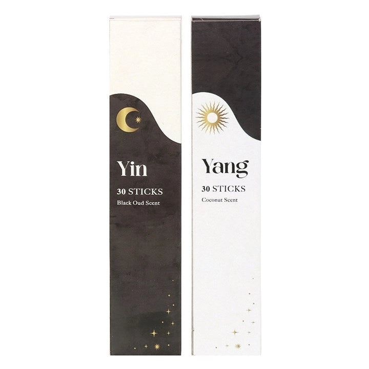 Set da 2 confezioni di bastoncini d'incenso Yin Yang