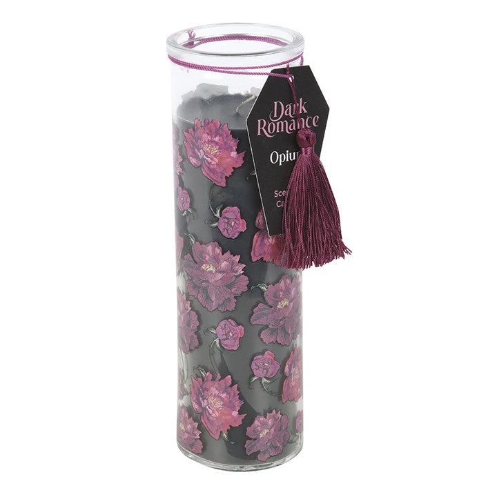Candela profumata all'Oppio "Dark Romance"