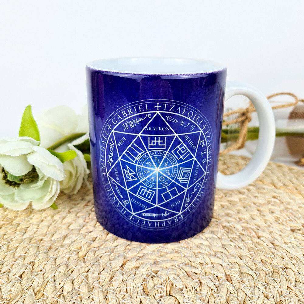 Tazza Indaco Sigillo dei 7 Arcangeli