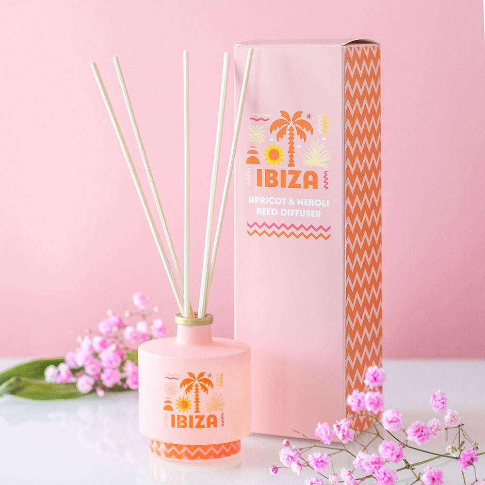 Diffusore a bastoncini Albicocca e Neroli  Ibiza Sunrise