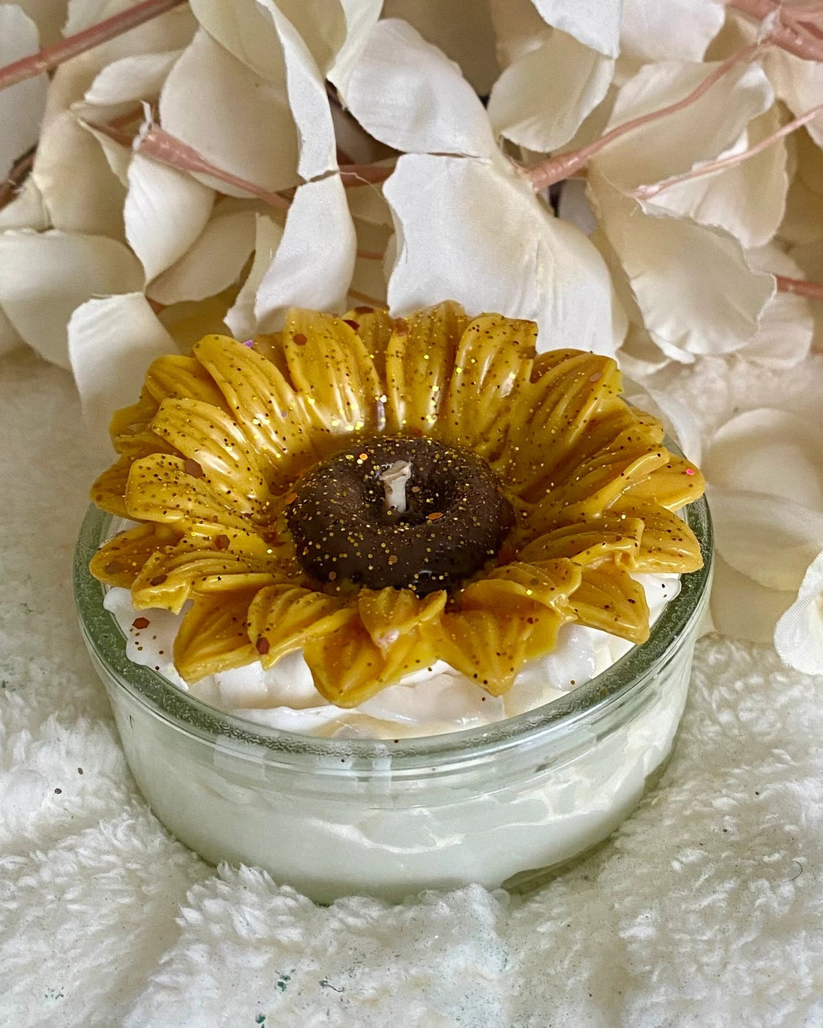 Candela Girasole - Profumo di Miele