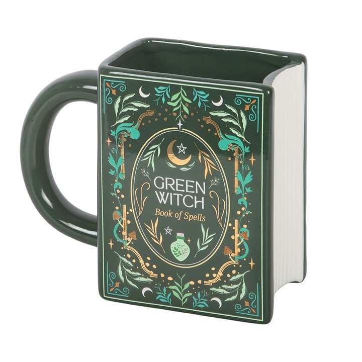 Tazza in ceramica "Green Witch"