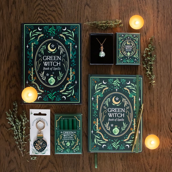 Taccuino "Green Witch - Book of Spells"