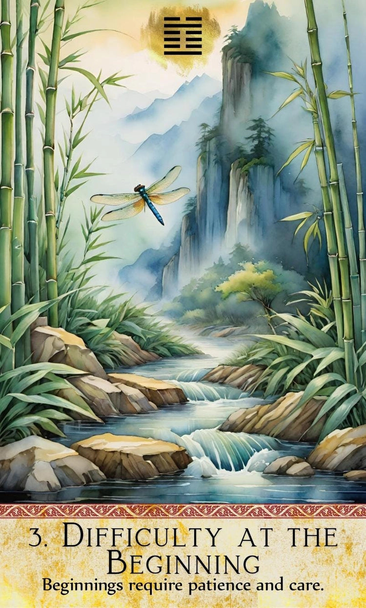 Carte oracolari dell'I Ching - Sussurri della natura asiatica