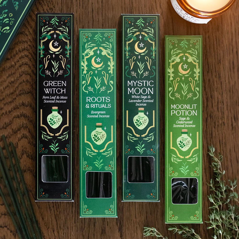 Set regalo Incenso "Strega Verde"