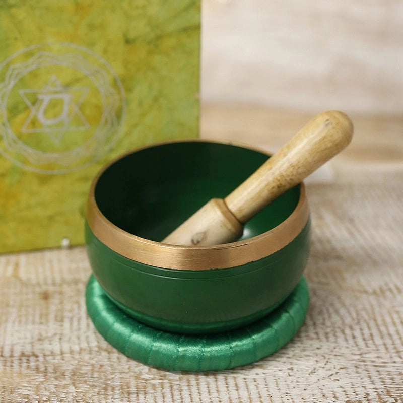 Ciotola tibetana per chakra del cuore- Anahata - formato palmare