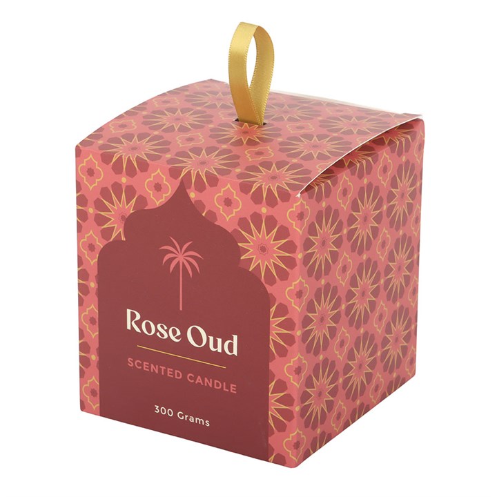 Candela profumata alla Rosa e Oud Arabian Nights