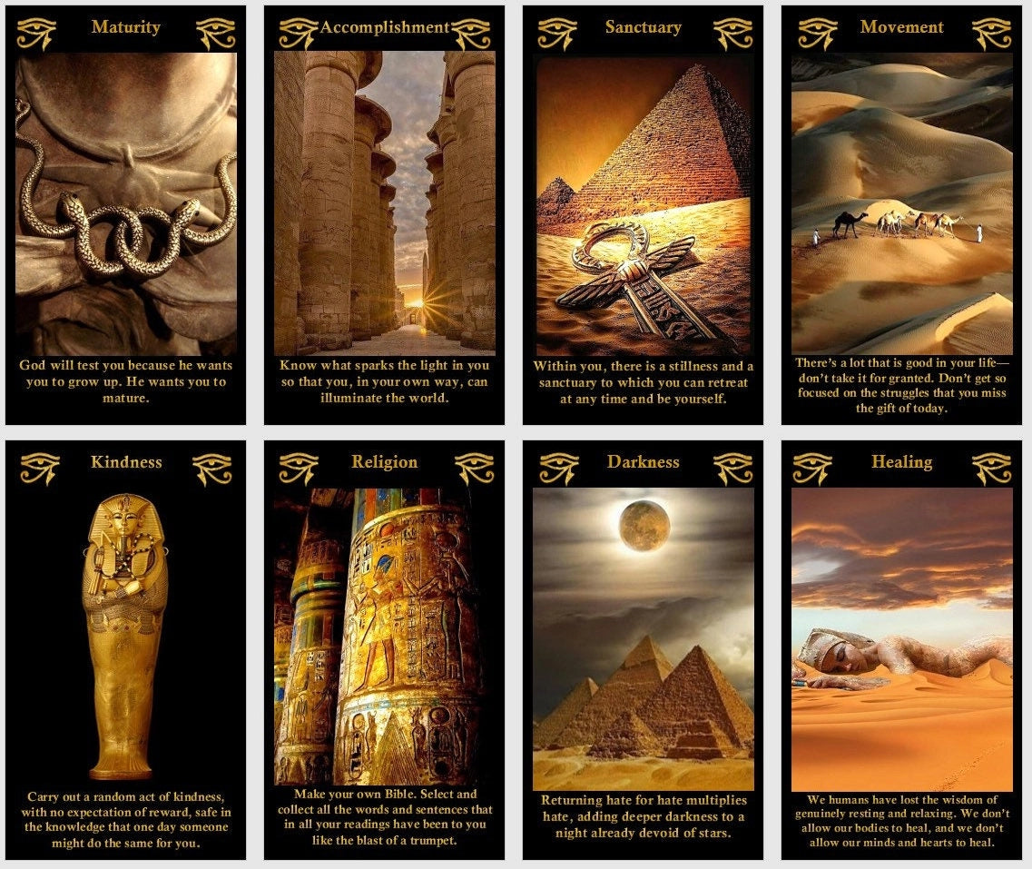 Carte Oracolo dell'Occhio di Horus