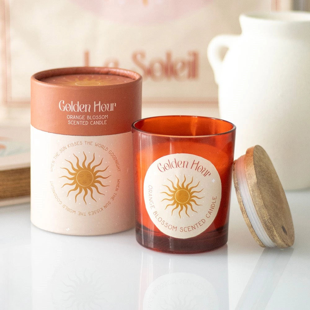 Candela profumata ai Fior d'Arancio Golden Hour