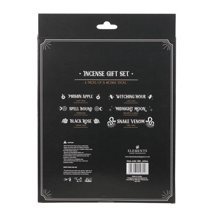 Set di 6 bastoncini di incenso Midnight Ritual