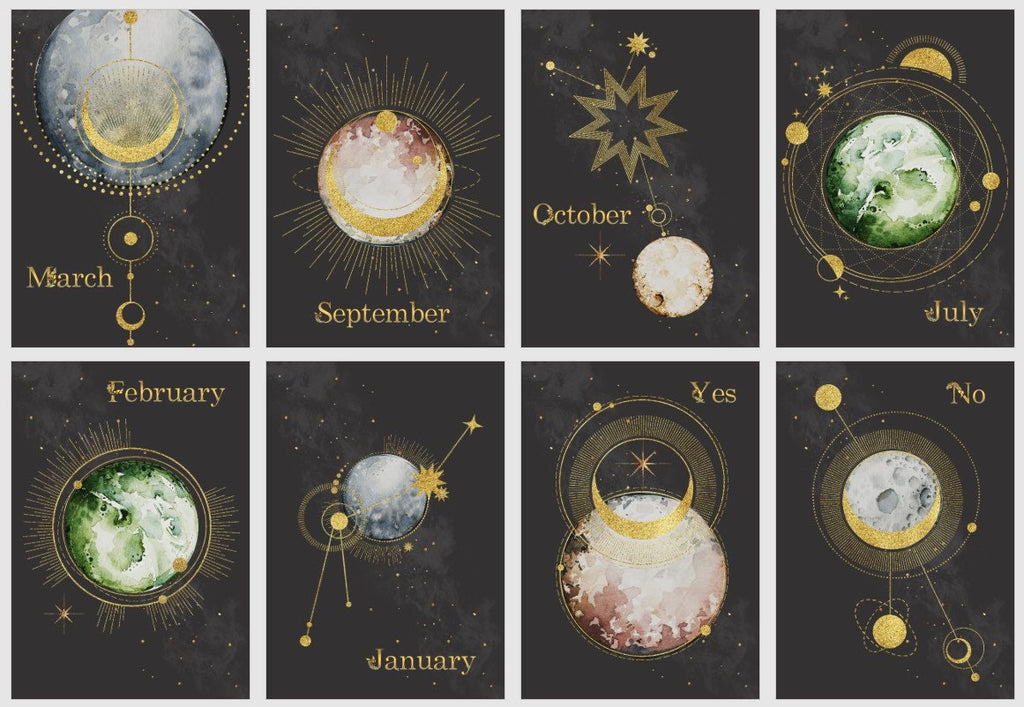 Oracolo del Timing Cosmico – Mazzo divinatorio di 62 carte