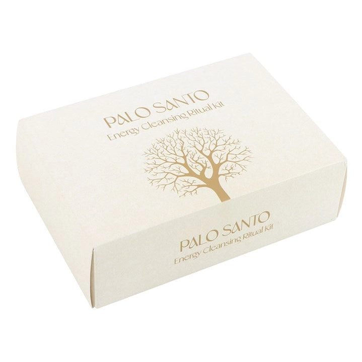 Kit Rituale di Purificazione Energetica con Palo Santo, Salvia e Selenite