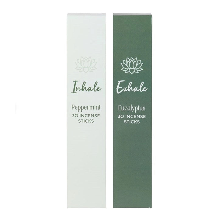 Set da 2 confezioni d'incenso "Inhale Exhale"