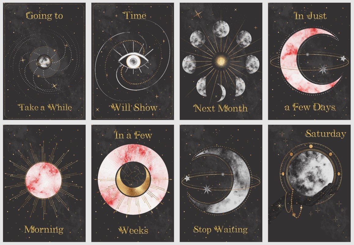Oracolo del Timing Cosmico – Mazzo divinatorio di 62 carte