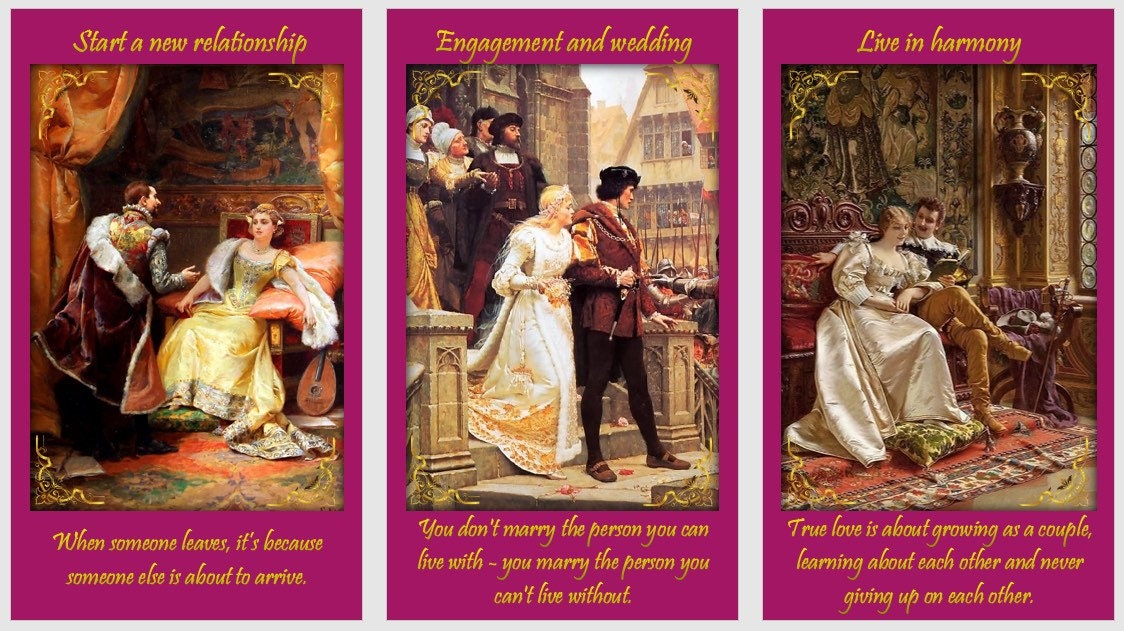Oracolo "Romance Angels" - Carte oracolo dell'Amore