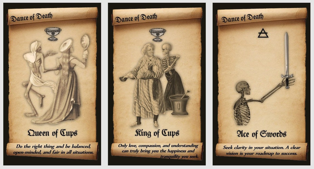 Tarocchi Danza Medievale della Morte