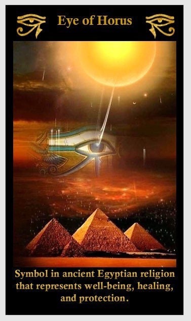 Carte Oracolo dell'Occhio di Horus