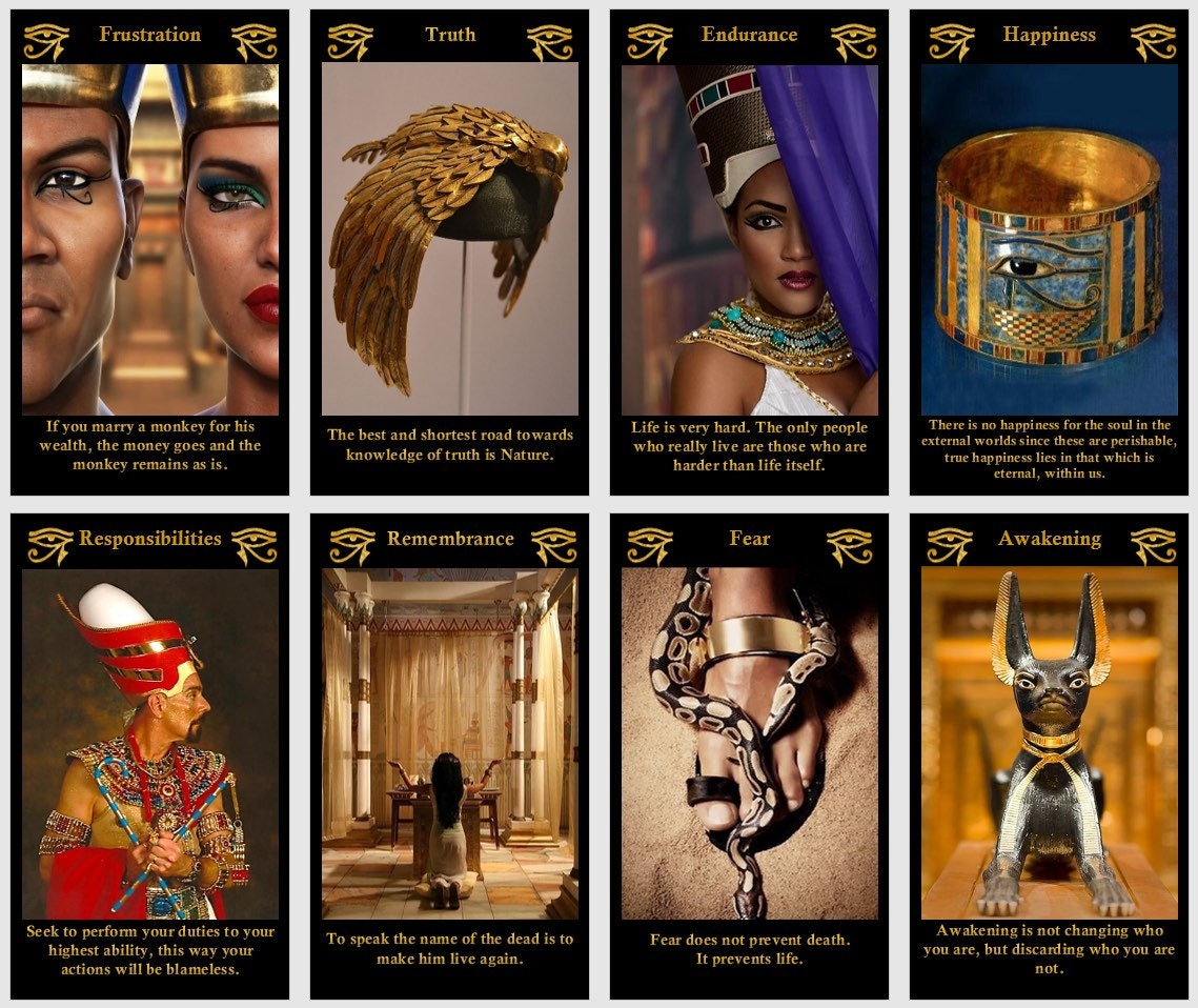 Carte Oracolo dell'Occhio di Horus