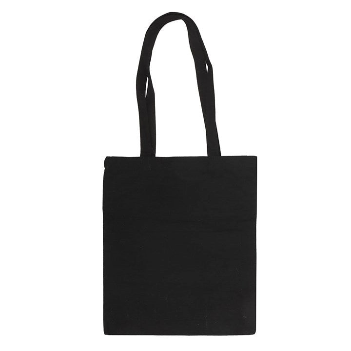 Borsa in tessuto "Black Magic Cat Energy"
