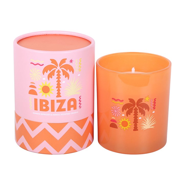Candela profumata Albicocca e Neroli Ibiza Sunrise