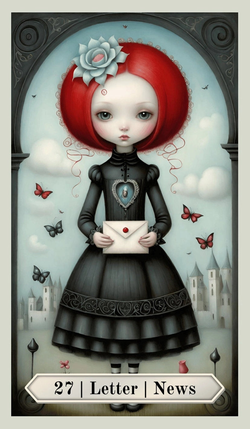 Carte Oracolo Lenormand Fantasy Oscuro