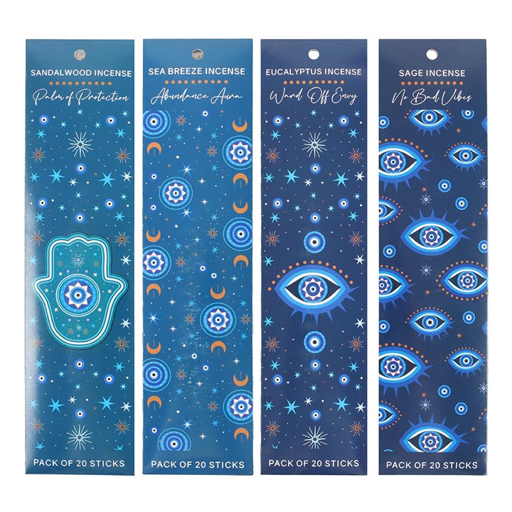 Set di incensi "Starry Eyed" : salvia, sandalo, brezza marina ed eucalipto